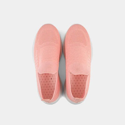 WOMEN'S PINK SKECHERS SHOES