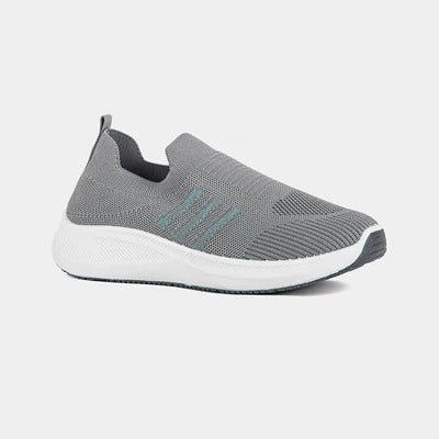 WOMEN'S GREY SKECHERS SHOES