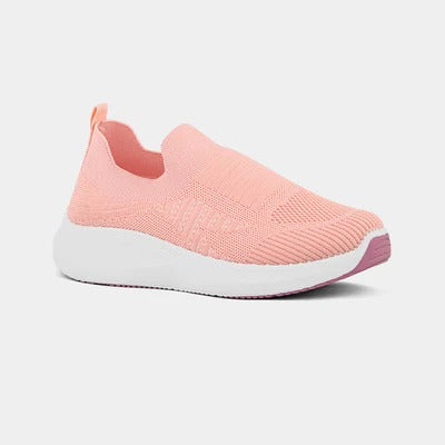 WOMEN'S PINK SKECHERS SHOES